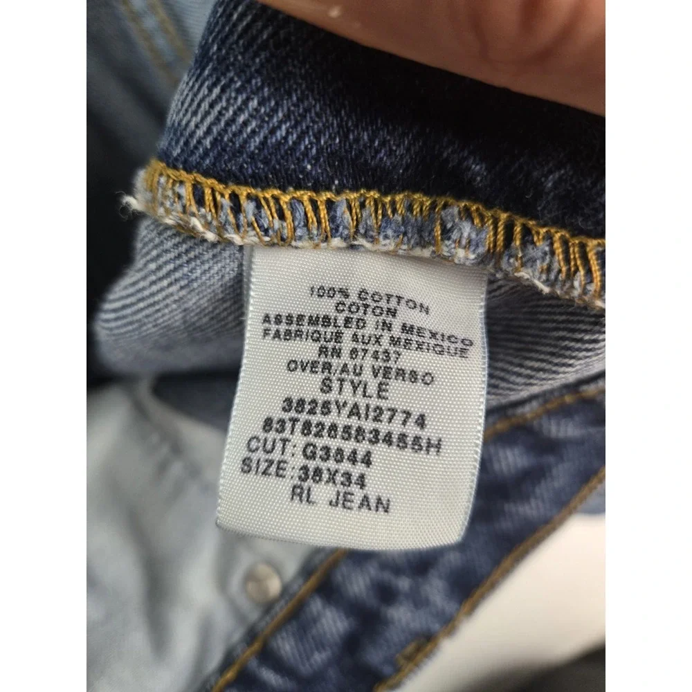Vintage Jeans Polo Ralph Lauren Mens sz 38x34